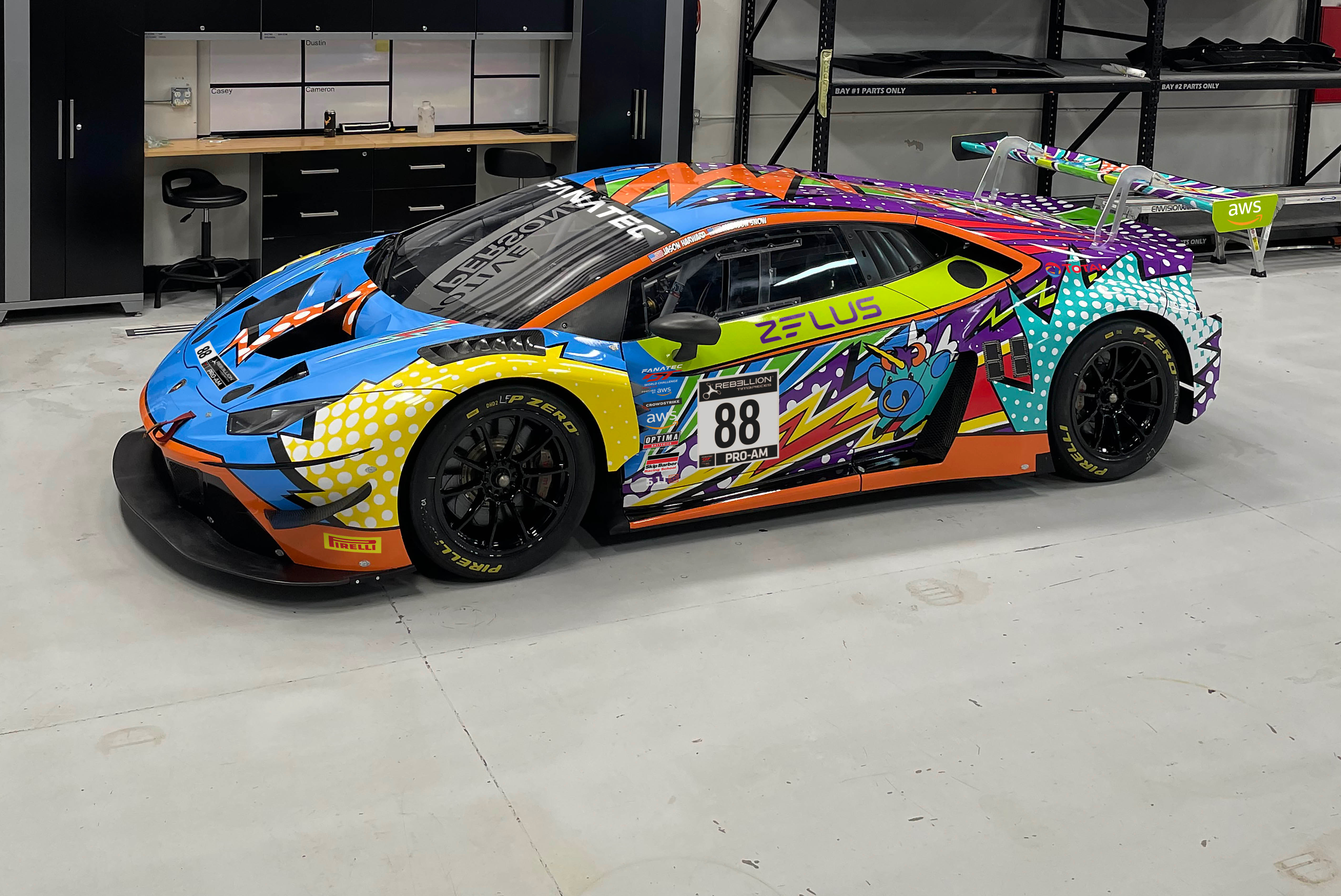 Zelus Motorsports Announces Fanatec GT World Challenge America