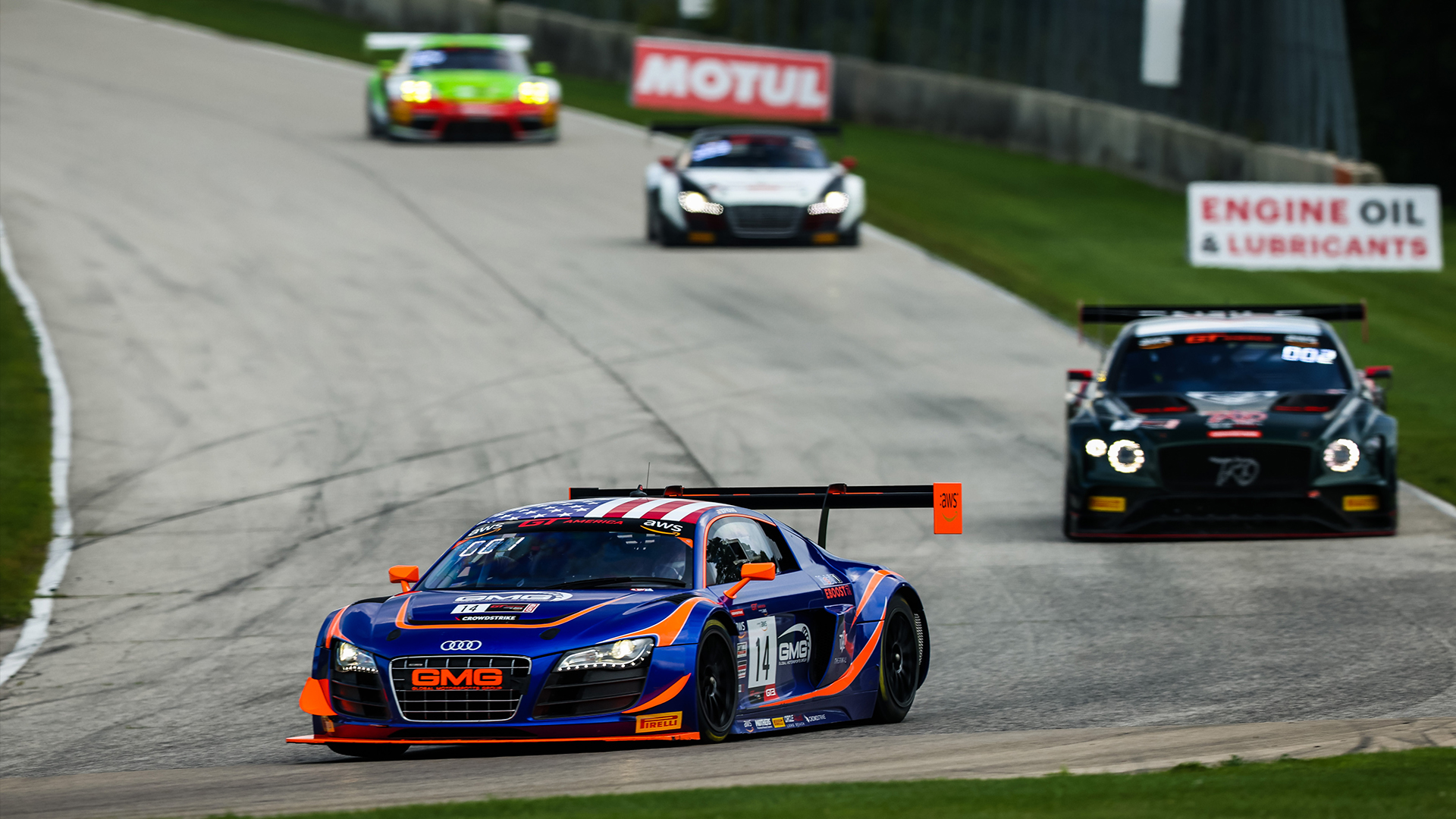 Sofronas Audi Hits Race 1 Trifecta With Pole Win And Fast Lap GT America Powered By AWS