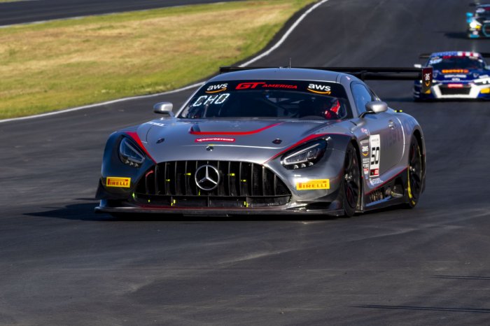 Ross Chouest, Aaron Farhadi, and Isaac Sherman Clinch Picture Perfect GT America Powered by AWS Race 2 Wins at Sonoma Raceway