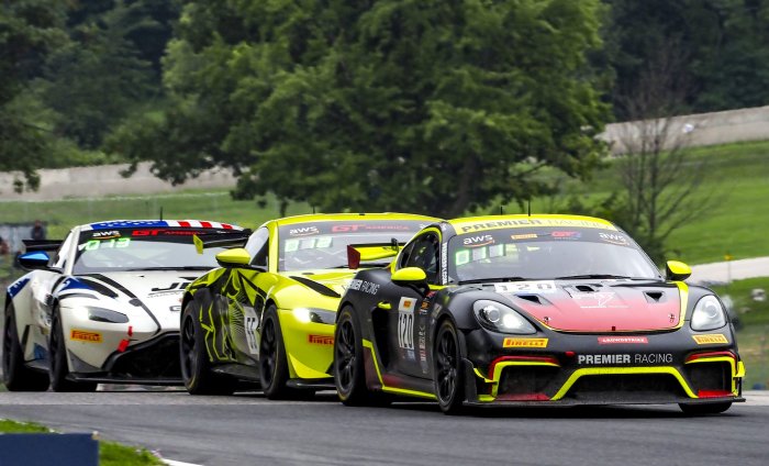 Kurtz Take Sixth Win in SRO3, Adam Adelson Earns GT4 Glory in Race 2 at Road America