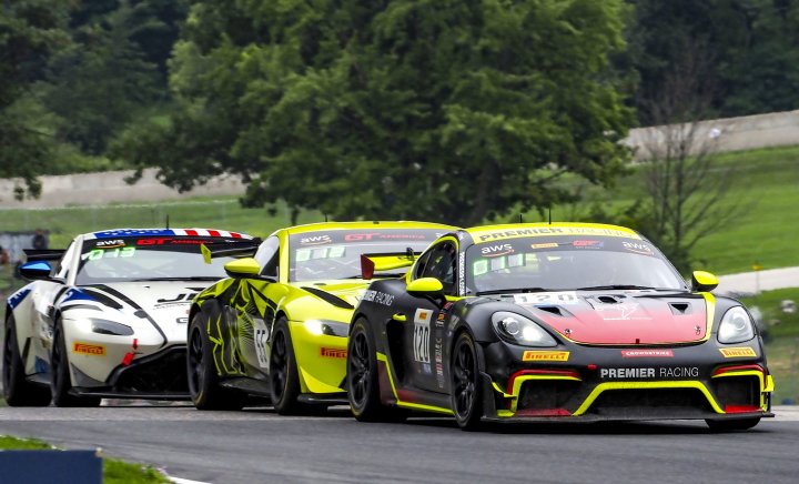 Kurtz Take Sixth Win in SRO3, Adam Adelson Earns GT4 Glory in Race 2 at Road America