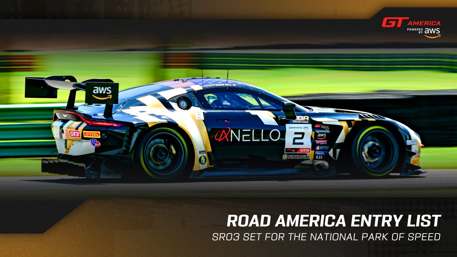 GT America Rolls into Road America with High Stakes
