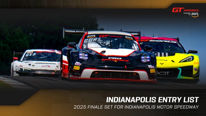 Newcomers and Title Deciders in Indianapolis as GT America Enters Final Charge