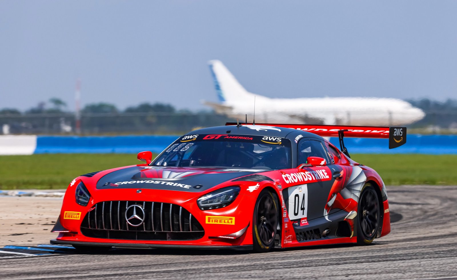 GT America Powered by AWS Progresses Through Practice 2 at Sebring
