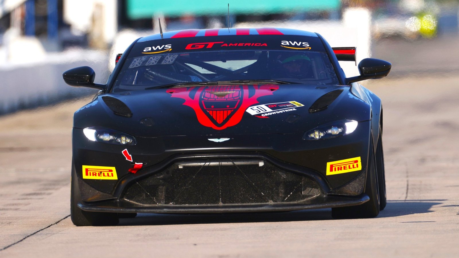 GT America Powered by AWS Prepares For Sebring Showdown in Practice 1