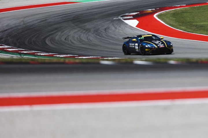 The Heart of Racing Scores Multiple Podiums in GT America at COTA