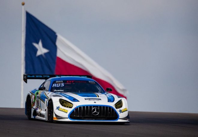 Marc Austin Scores Career-Best GT America Top-Five Finish Sunday in the No. 11 Lone Star Racing Mercedes-AMG GT3 at Circuit of The Americas