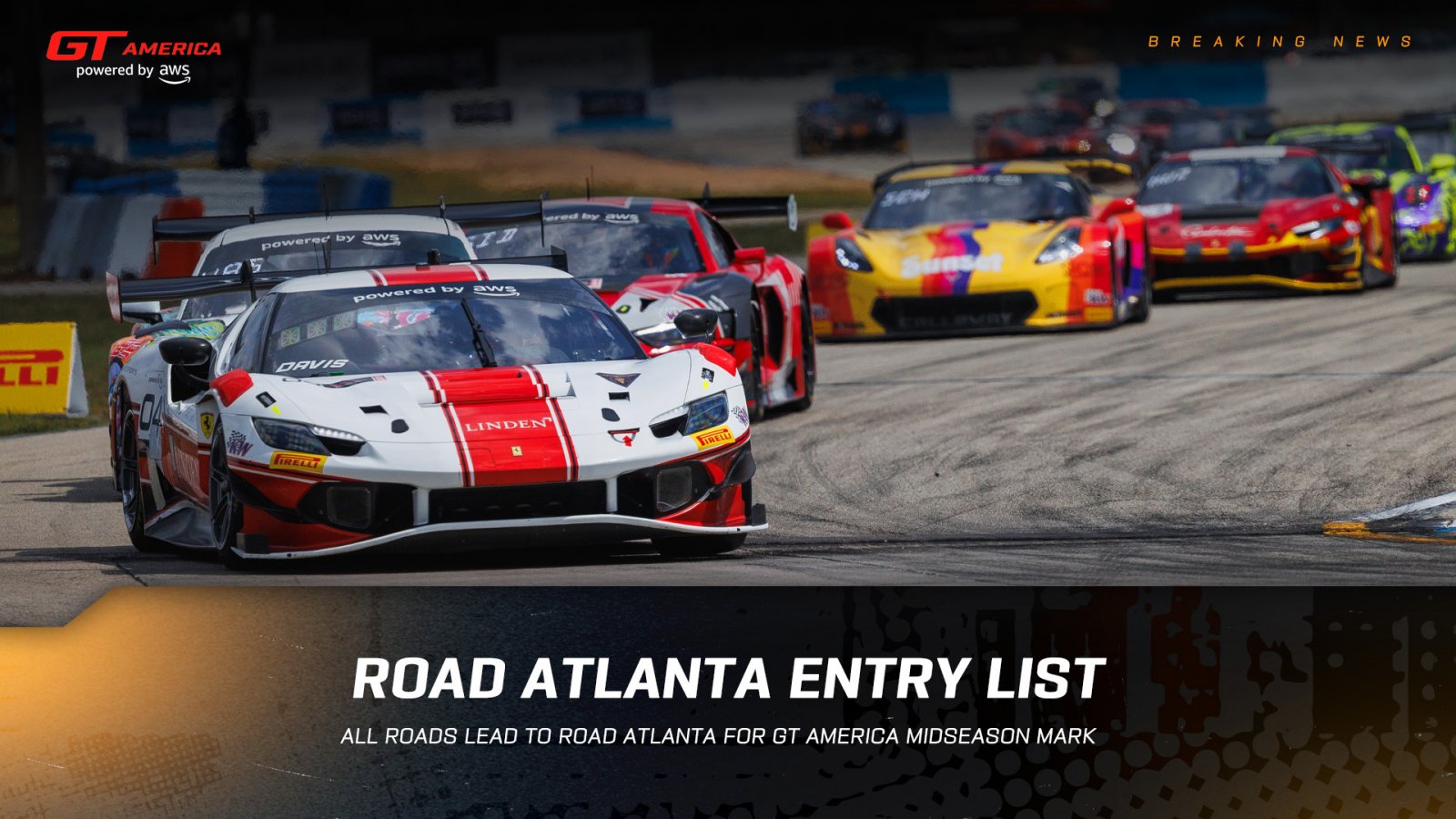 All Roads Lead to Road Atlanta for GT America Midseason Mark