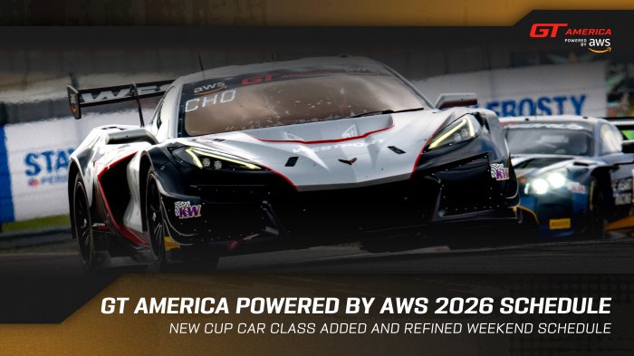 GT America Unveils 2026 Provisional Calendar