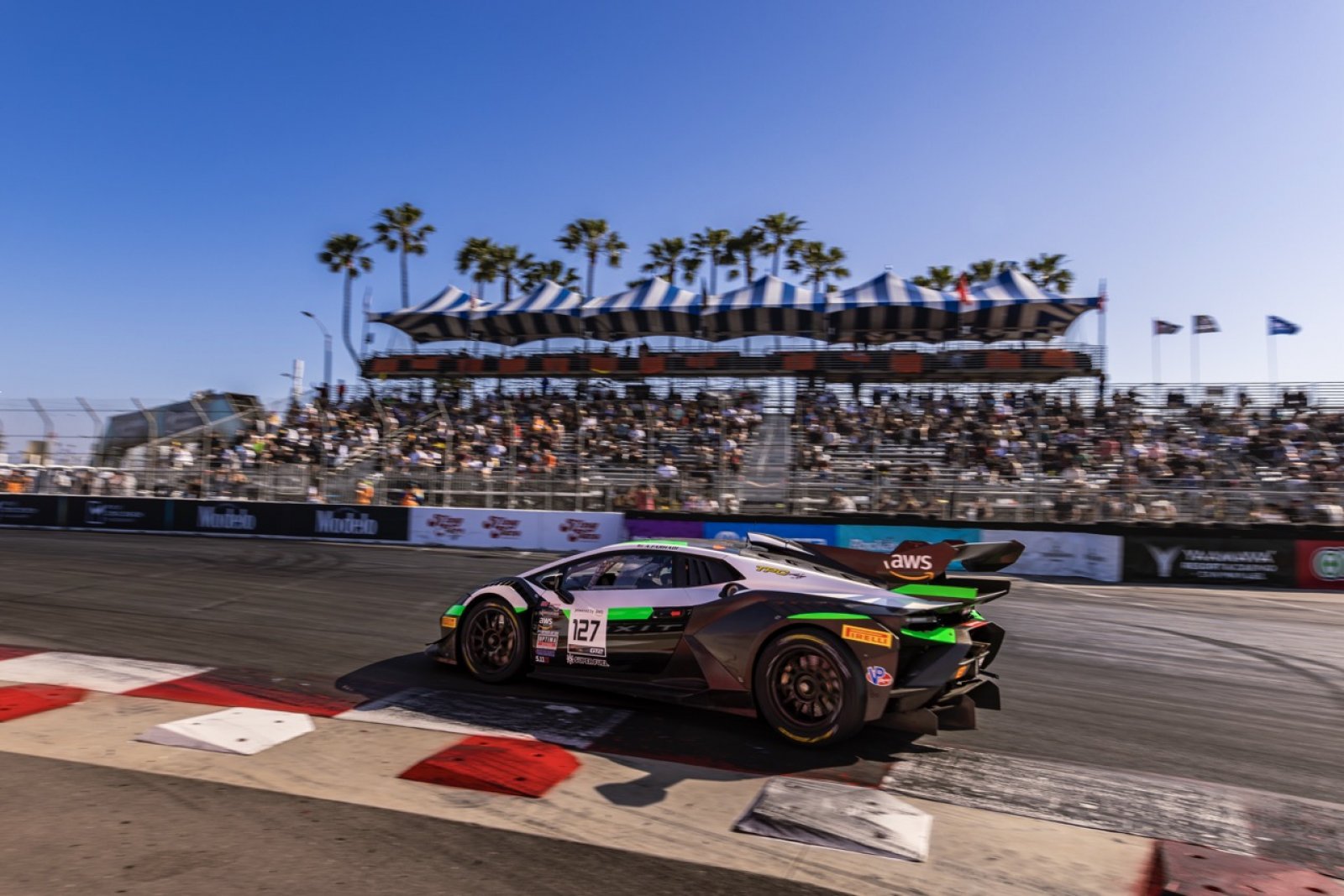TPC Racing Team With Dream Racing Stays Podium Perfect After GT America Powered by AWS Doubleheader at Long Beach
