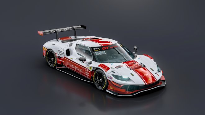 HP TECH Motorsport to Debut in GT America for 2026 with Ferrari 296 GT3