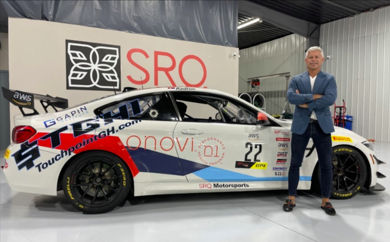 Hitting the Pro Race Track: Onovi Health Adds Marko Radišic, Professional Race Car Driver & Entrepreneur, as a Brand Ambassador