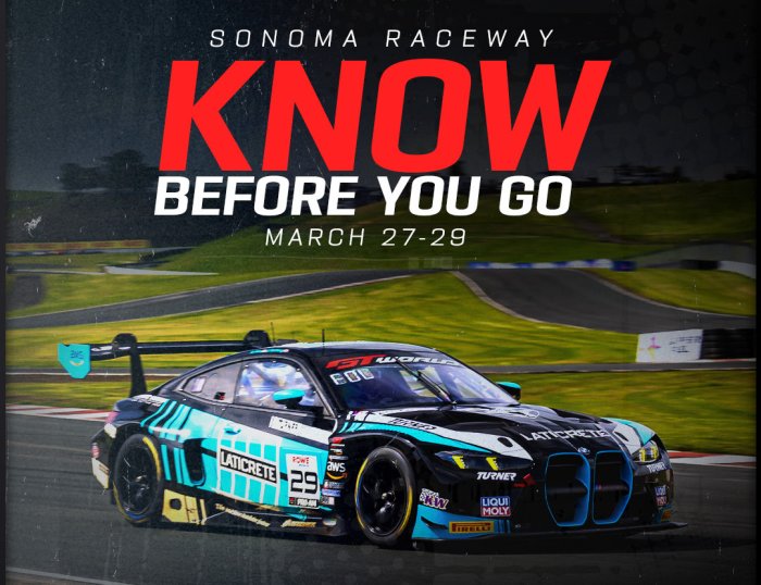 Know Before You Go: GT World Sonoma