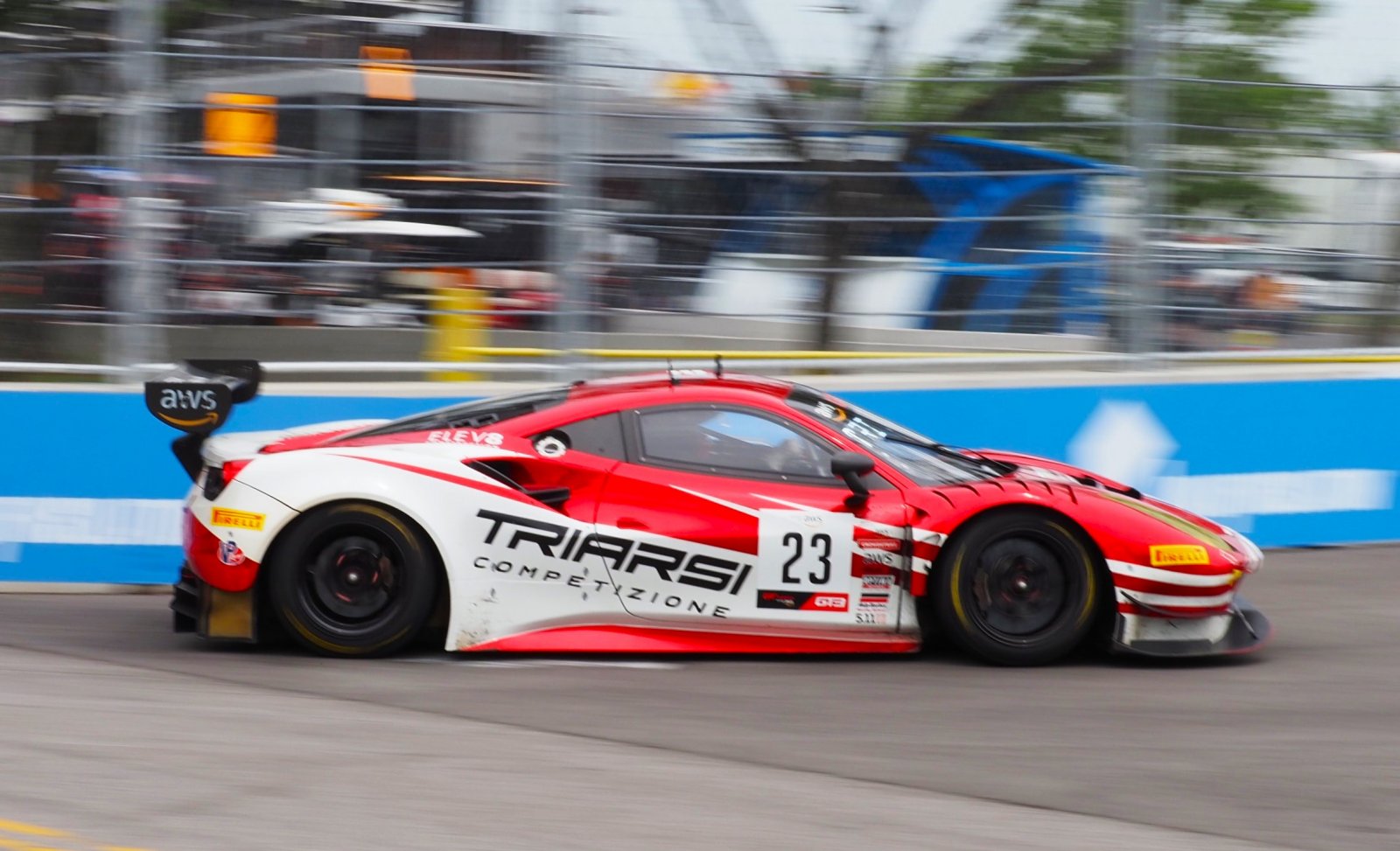 Practice 1 Kicks Off the GT America Powered by AWS Weekend in Nashville