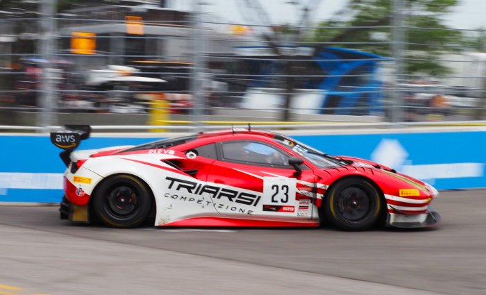 Practice 1 Kicks Off the GT America Powered by AWS Weekend in Nashville
