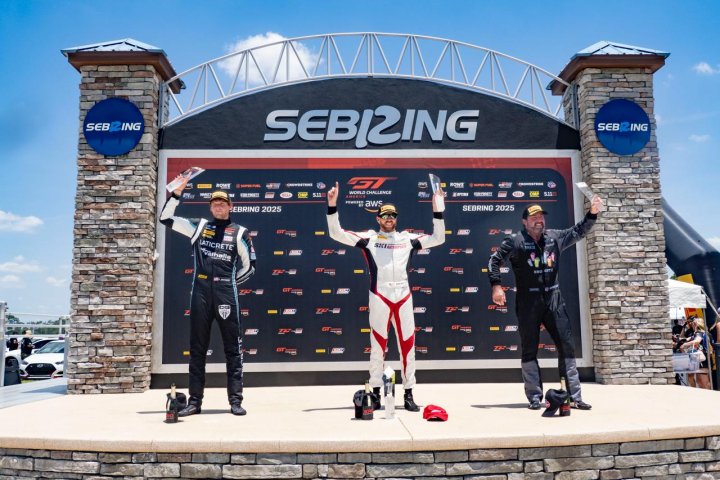SKI Autosports, Gidley and JTR Motorsports Engineering, McIntosh Claim Race 1 GT America Wins at Sebring