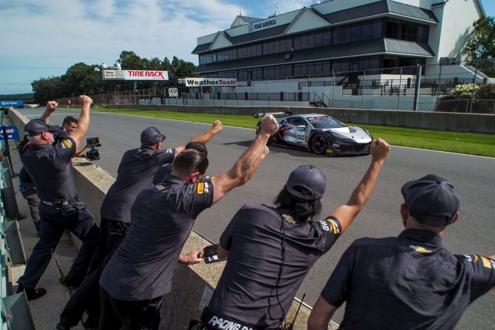 Ross Chouest Scores First Win of the Season in Eventful GT America Race 2 at Road America