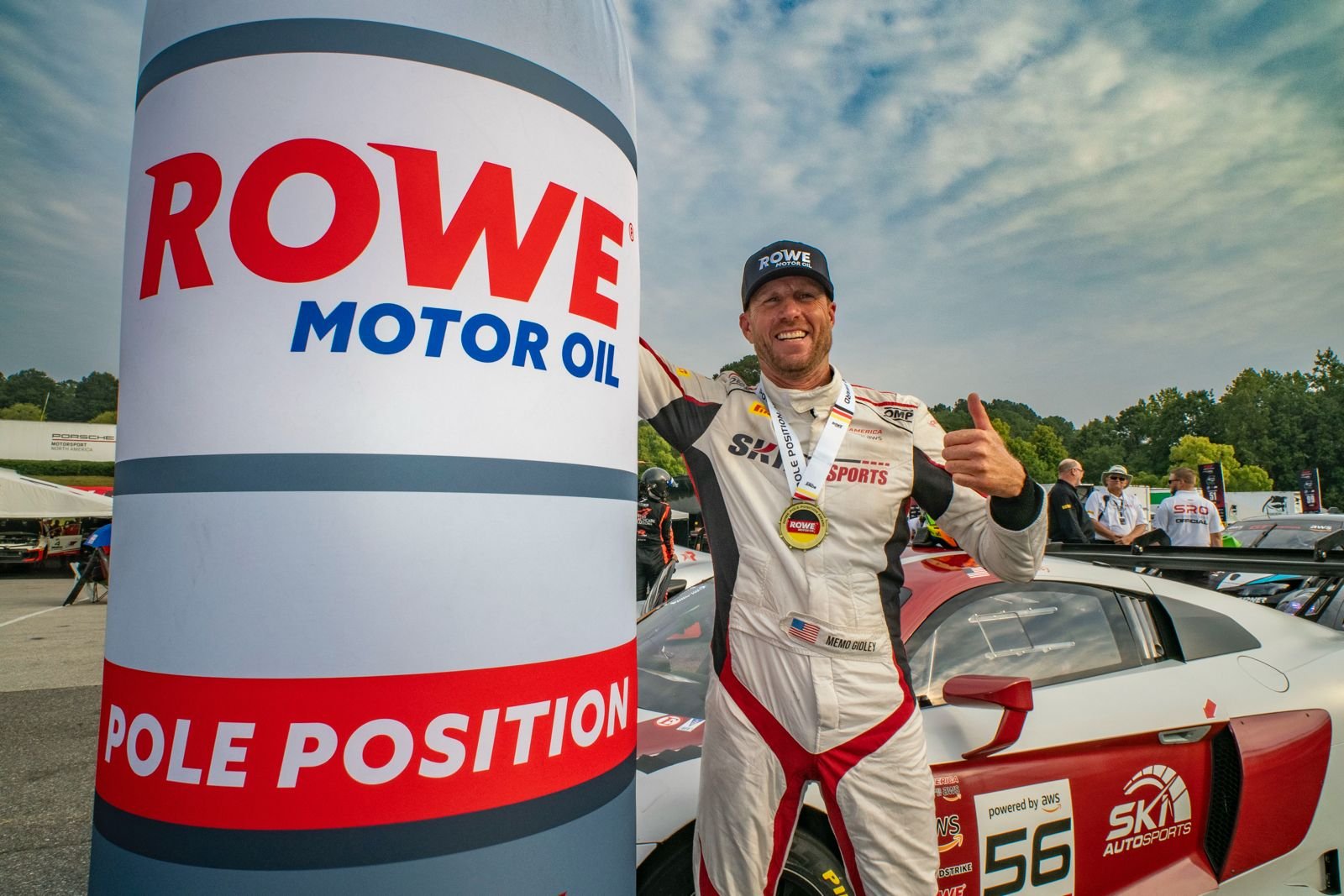 Memo Gidley Grabs ROWE Pole After Late Flyer in Barber Qualifying