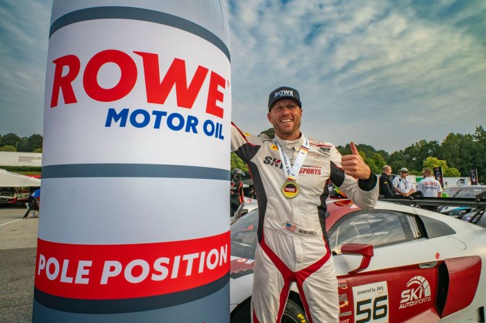 Memo Gidley Grabs ROWE Pole After Late Flyer in Barber Qualifying