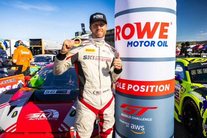 Gidley Grabs Home-Turf Rowe Pole Award at Sonoma