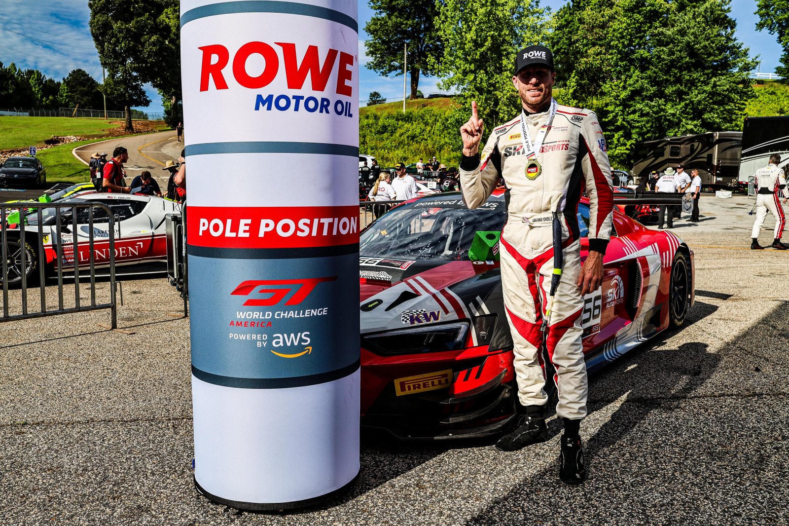 Memo Gidley Claims Road Atlanta Pole Position