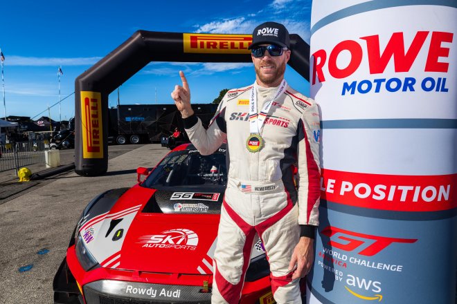 Memo Gidley Inches Closer to Championship Clinch with Pole Position at Barber