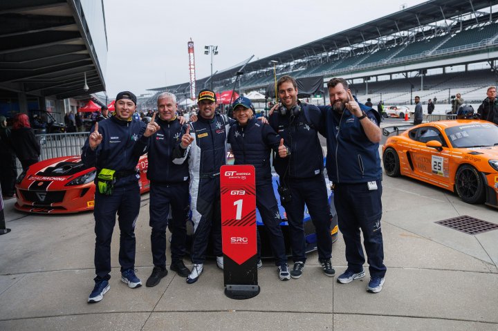 Peter Dempsey Goes from Last to First to Win Race 1 at Indianapolis