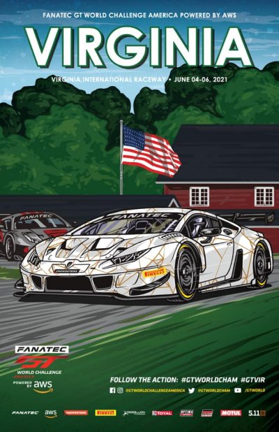 VIRginia International Raceway poster