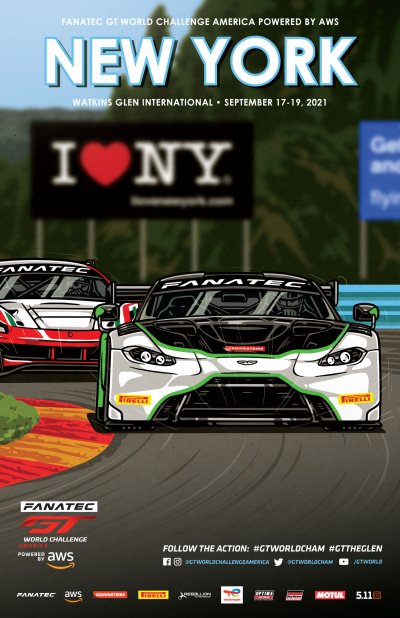 Watkins Glen International poster
