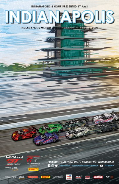 Indianapolis Motor Speedway poster
