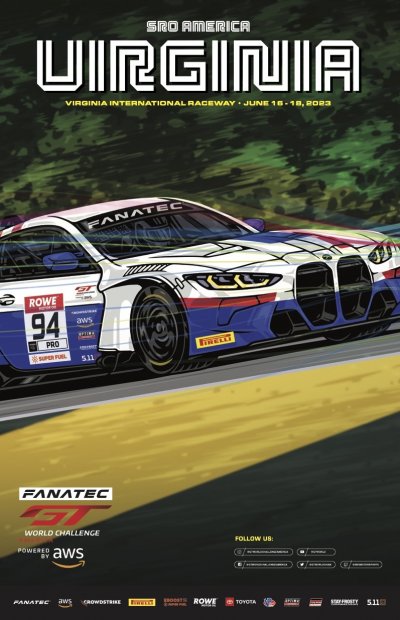 VIRginia International Raceway poster