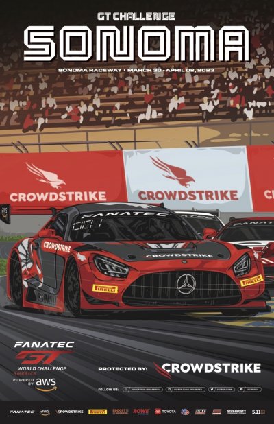 Sonoma Raceway poster