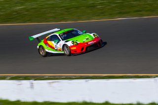 #45 Porsche 911 GT3-R of Charlie Luck, Wright Motorsports, GT America Powered by AWS, SRO3-M, SRO America, Sonoma Raceway, Sonoma, CA, March 2021. | Fabian Lagunas 2021