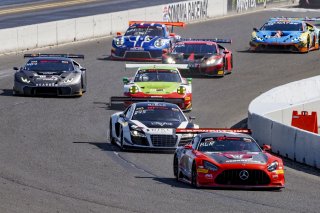 #04 Mercedes-AMG GT3 of George Kurtz, DXDT Racing, GT America Powered by AWS, SRO3, SRO America, Sonoma Raceway, Sonoma, CA, March 2021. | SRO Motorsports Group