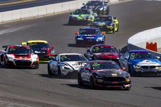 #99 Ford Mustang GT4 of Robb Holland, Rotek Racing, GT America Powered by AWS, GT4, SRO America, Sonoma Raceway, Sonoma, CA, March 2021. | SRO Motorsports Group