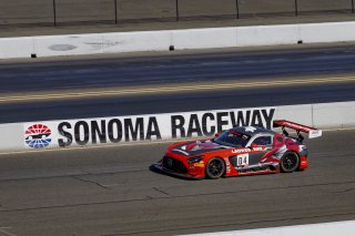 #04 Mercedes-AMG GT3 of George Kurtz, DXDT Racing, GT America Powered by AWS, SRO3, SRO America, Sonoma Raceway, Sonoma, CA, March 2021. | SRO Motorsports Group