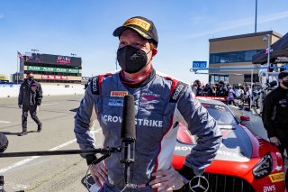 #04 Mercedes-AMG GT3 of George Kurtz, DXDT Racing, GT America Powered by AWS, SRO3, SRO America, Sonoma Raceway, Sonoma, CA, March 2021. | SRO Motorsports Group