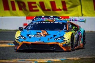 #88 Lamborghini Huracan GT3 of Jason Harward, Zelus Motorsports, GT America Powered by AWS, SRO3, Sonoma Raceway, Sonoma, CA, March 2021. | Fabian Lagunas/SRO
