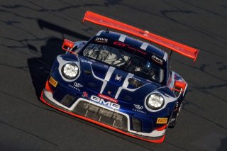 #32 Porsche 911 GT3R (991.2) of Kyle Washington, GMG Racing, GT America Powered by AWS, SRO3, SRO America, Sonoma Raceway, Sonoma, CA, March 2021 | Brian Cleary/bcpix.com