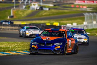#119 BMW M4 GT4 of Sean Quinlan, Stephen Cameron Racing, GT America Powered by AWS, GT4, SRO America, Sonoma Raceway, Sonoma, CA, March 2021. | Fabian Lagunas/SRO