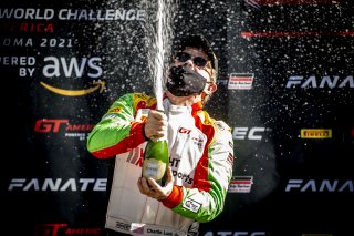 #45 Porsche 911 GT3-R of Charlie Luck, Wright Motorsports, GT America Powered by AWS, SRO3-M, SRO America, Sonoma Raceway, Sonoma, CA, March 2021. | Brian Cleary/BCPix.com
