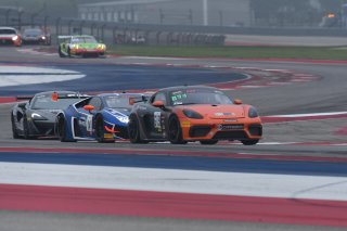 #619 Porsche 718 Cayman GT4 CS MR of Alain Stad, Stephen Cameron Racing, GT America powered by AWS, GT4, SRO, Circuit of The Americas, Austin, TX, April May 2021. | SRO Motorsports Group