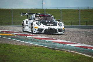 #32 Porsche 911 GT3R (991.2) of Kyle Washington, GMG Racing, GT America Powered by AWS, SRO3, SRO America, Circuit of the Americas, Austin, TX, May 2021. | Fabian Lagunas/SRO