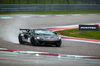 #26 McLaren 570S GT4 of Thomas Surgent, Prive Motorsports/Topp Racing, GT America Powered by AWS, GT4, Circuit of the Americas, Austin, TX, April May 2021. | Fabian Lagunas/SRO