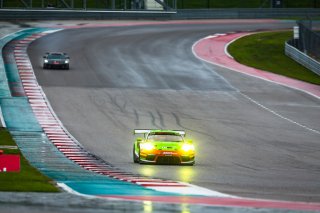 #45 Porsche 911 GT3-R of Charlie Luck, Wright Motorsports, GT America Powered by AWS, SRO3, SRO America, Circuit of the Americas, Austin, TX, April May, 2021. | Fabian Lagunas/SRO