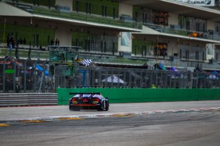 #14 Lamborghini Huracan GT3 of James Sofronas, GMG Racing, GT America Powered by AWS, SRO3, Circuit of the Americas, Austin, TX, April May, 2021. | Fabian Lagunas/SRO
