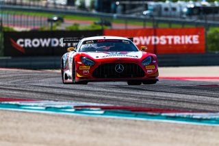 #58 Mercedes-AMG GT3 of CJ Moses, DXDT Racing, GT America Powered by AWS, SRO3, SRO America, Circuit of the Americas, Austin, TX, April May 2021. | Fabian Lagunas/SRO