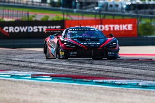 #70 McLaren 720S GT3 of Brendan Iribe, inception racing, GT America Powered by AWS, SRO3, SRO America, Circuit of the Americas, Austin, TX, April May, 2021 | Fabian Lagunas/SRO