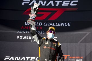 #119 BMW M4 GT4 of Sean Quinlan, Stephen Cameron Racing, GT America Powered by AWS, GT4,  SRO America, Circuit of the Americas, Austin, TX, April 29, 2021. | SRO Motorsports Group