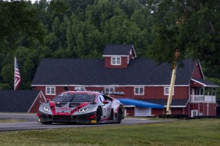 #191 Lamborghini Huracan GT3 of Jeff Burton, Rearden Racing, GT America Powered by AWS, SRO3-M, Virginia International Raceway, Alton, VA, June 2021. | Brian Cleary/SRO